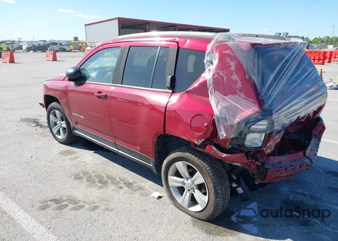 2014 Jeep Compass Sport из США, поврежденный, VIN 1C4NJDBB6ED841264